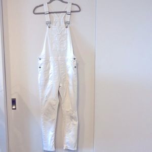 GAP white overalls
